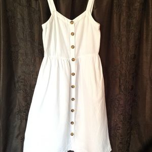 The Loft Button Down  Linen Dress